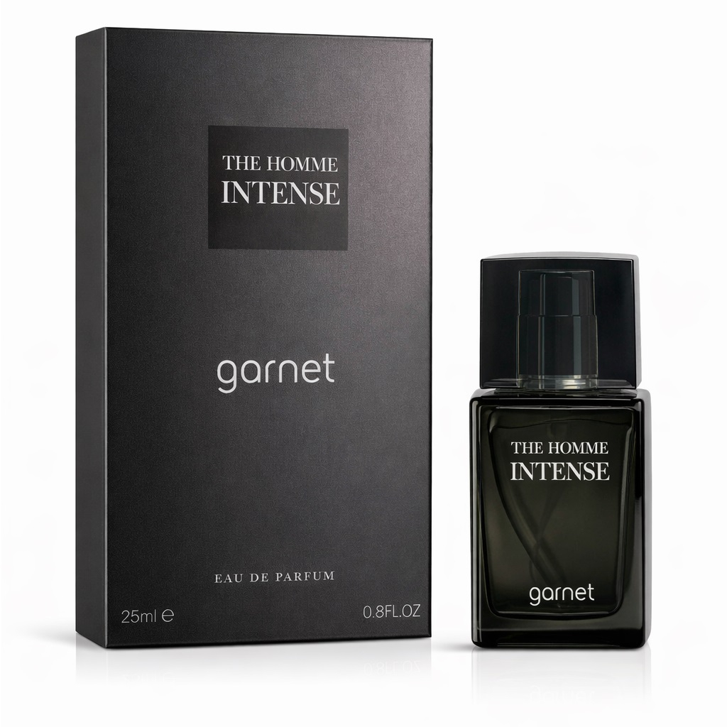 ادو پرفیوم مردانه گارنت مدل THE HOMME INTENSE با رایحه گرم حجم 25 میلی لیتر